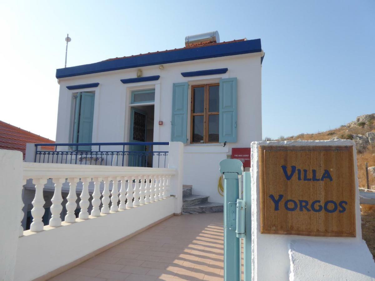 Villa Yorgos Chalki Town Exteriör bild